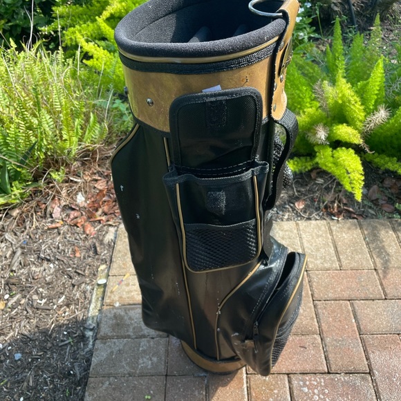 cart bag Gold Eagle 
With club dividers - Picture 8 of 9